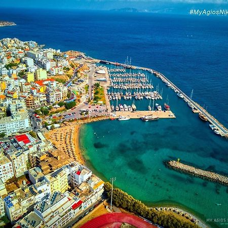 Ágios Nikólaos Luxury Apartment Marine View מראה חיצוני תמונה