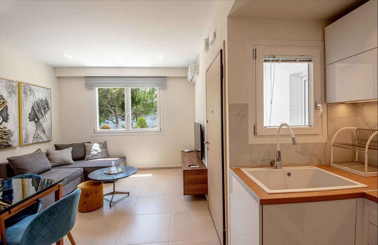 Ágios Nikólaos Luxury Apartment Marine View מראה חיצוני תמונה