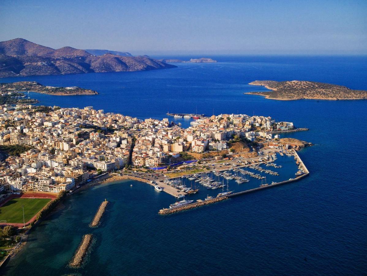 Ágios Nikólaos Luxury Apartment Marine View מראה חיצוני תמונה